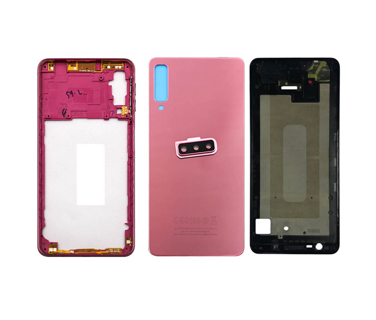 Picture of Full Body Housing for Samsung Galaxy A7 2018 (LCD Frame Panel, Middle Frame and Back Panel)