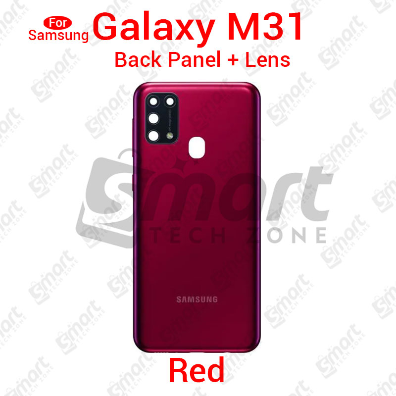 Picture of Samsung Galaxy M31 Back Housing Frame / Back Panel / Backshell / Without Camera Glass Replacement Spare Parts