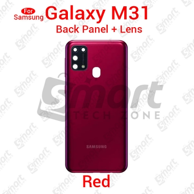 Picture of Samsung Galaxy M31 Back Housing Frame / Back Panel / Backshell / Without Camera Glass Replacement Spare Parts