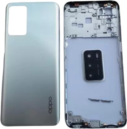 Picture of Oppo A16 Middle Bezel Housing Side Frame and Back Panel Without Front LCD Frame Panel