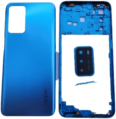 Picture of Oppo A16 Middle Bezel Housing Side Frame and Back Panel Without Front LCD Frame Panel