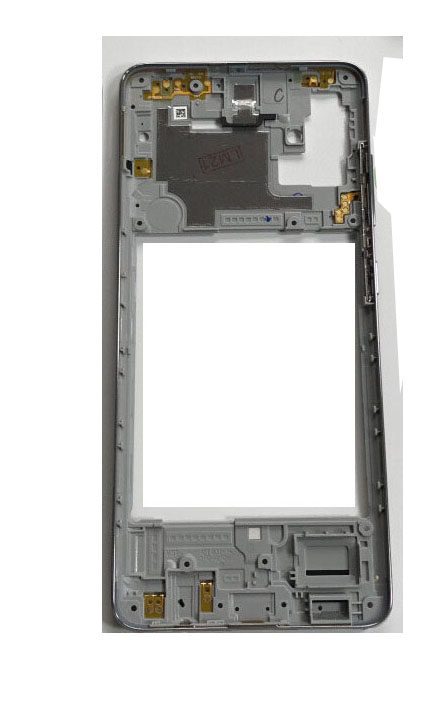 Picture of Samsung Galaxy A71  Middle Frame Without LCD Frame Panel and Back Panel