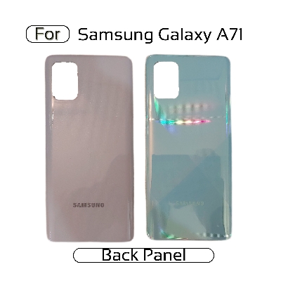 Picture of Samsung Galaxy A71 Back Housing Frame / Back Panel / Backshell / Without Camera Glass Replacement Spare Parts