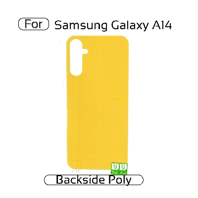 Picture of Samsung Galaxy A14 Back Transparent Poly For Your Device Safe and Scratch Free