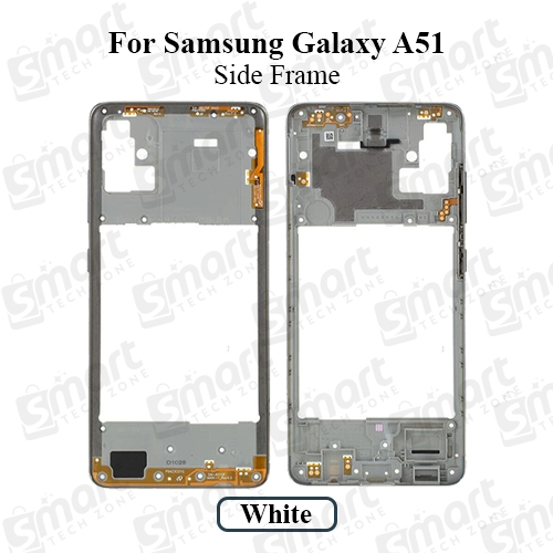 Picture of Samsung Galaxy A51 SM-A515 Middle Side Frame Without Front LCD Frame Panel and Back Panel