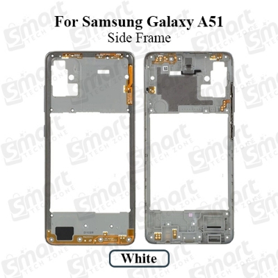 Picture of Samsung Galaxy A51 SM-A515 Middle Side Frame Without Front LCD Frame Panel and Back Panel