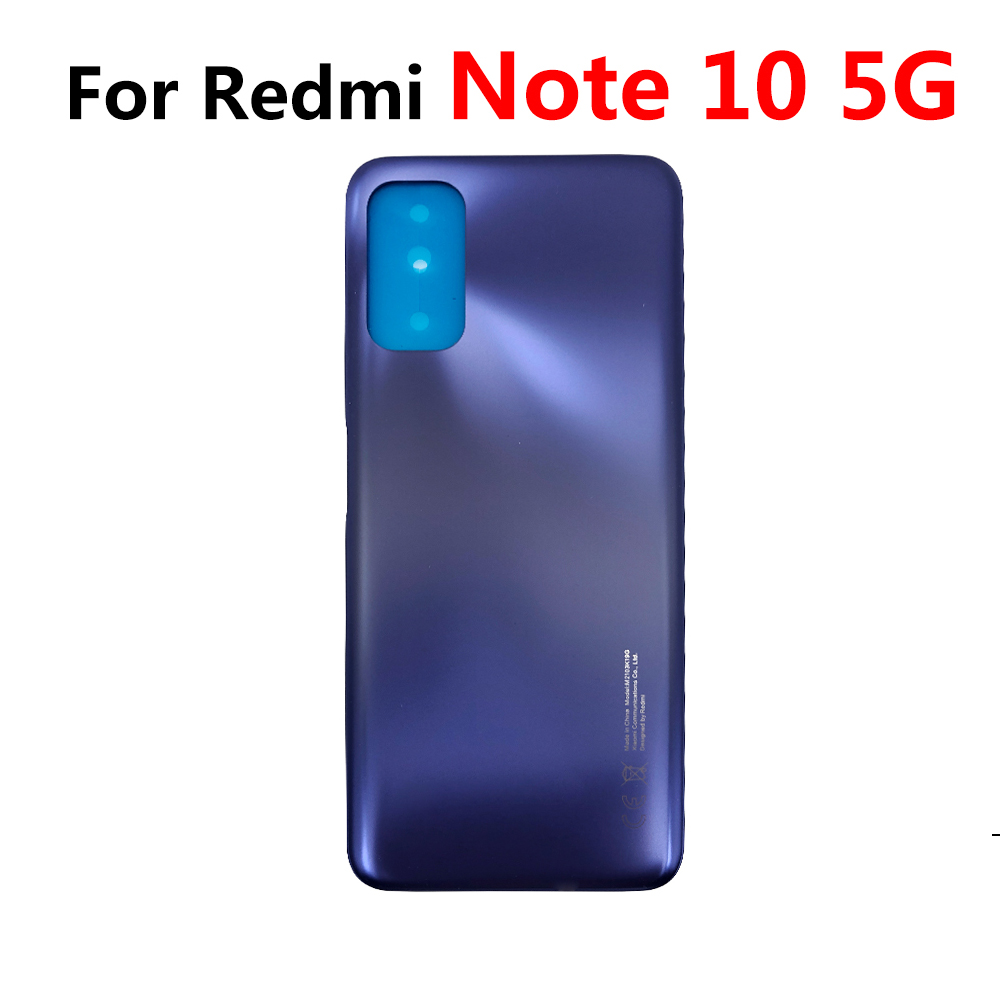 Picture of Xiaomi Redmi Note 10 5g  Back Housing Frame / Back Panel / Backshell / Without Camera Glass Replacement Spare Parts