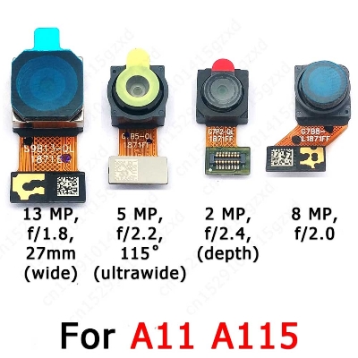 Picture of Back Rear Main Camera Module Flex Cable For Samsung Galaxy  A11 (SM-A115) Small Front Camera Flex Replacement Parts
