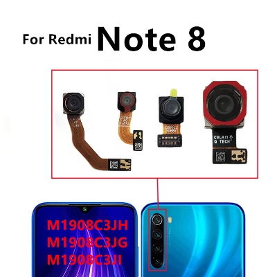 Picture of Rear Front Camera for Xiaomi Redmi Note 8  Selfie Frontal Backside Repair Facing Back Camera Module Replacement Spare Parts