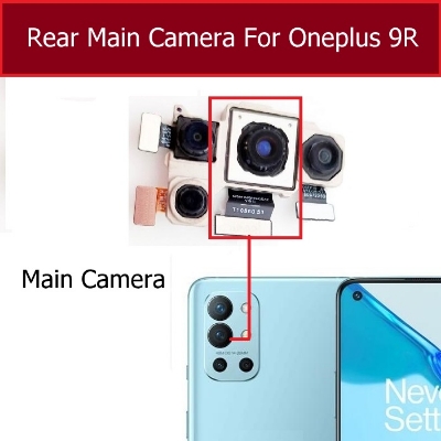 Picture of Back Rear Big Main Camera Module Flex Cable For OnePlus 9R Small Front Camera Flex Replacement Parts