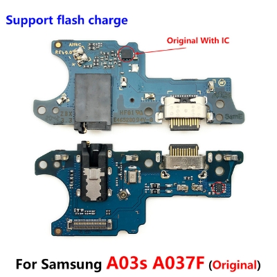 Picture of Charging Logic Board For Samsung Galaxy A03s Charging Port For (SM-A037) USB Plug PCB Dock Connector Spare parts