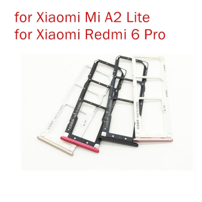 Picture of Sim Tray For Xiaomi Redmi 6 Pro Mi A2 Lite