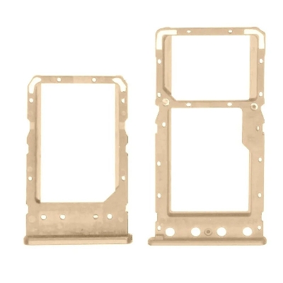 Picture of Sim Tray SD Card Tray Holder Card for Xiaomi Redmi 6, 6A  (Free High Quality Sim Ejector Pin)