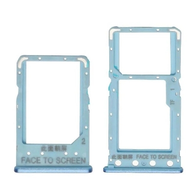 Picture of Sim Tray SD Card Tray Holder Card for Xiaomi Redmi 6, 6A  (Free High Quality Sim Ejector Pin)