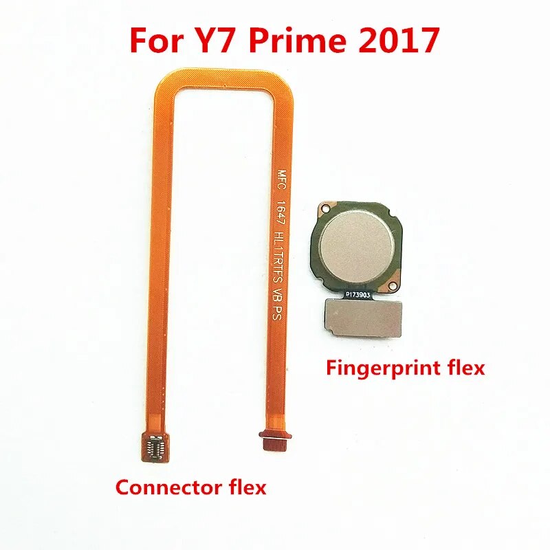 Picture of Fingerprint Sensor Scanner Flex & Extend Touch ID Connector Flex Cable for Huawei Y7 Prime 2017