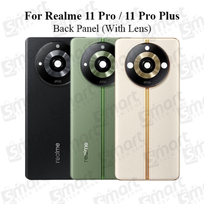 Picture of Realme 11 Pro / 11 Pro Plus Back Housing Frame - 100MP/200MP Camera Glass Replacement (All Colors)