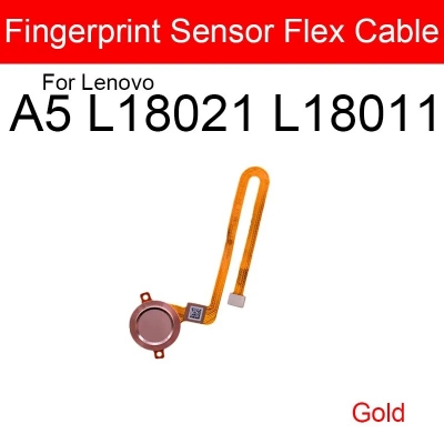 Picture of Fingerprint Home Button Flex Cable For Lenovo A5 L18021 L18011 Home Return Key Menu Button Flex Ribbon Cable Replacement Repair Parts