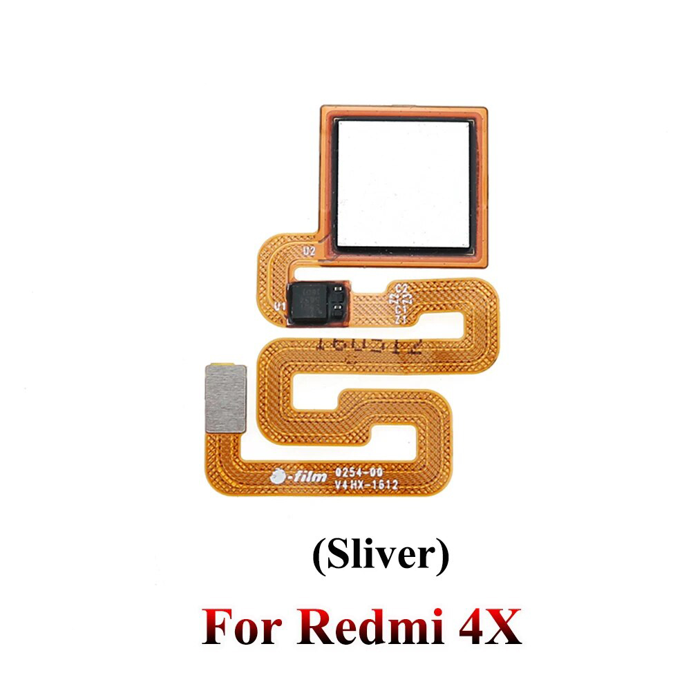 Picture of Xiaomi Redmi 4X Fingerprint Scanner Flex Cable Touch Sensor ID Home Button Fingerprint Button Key