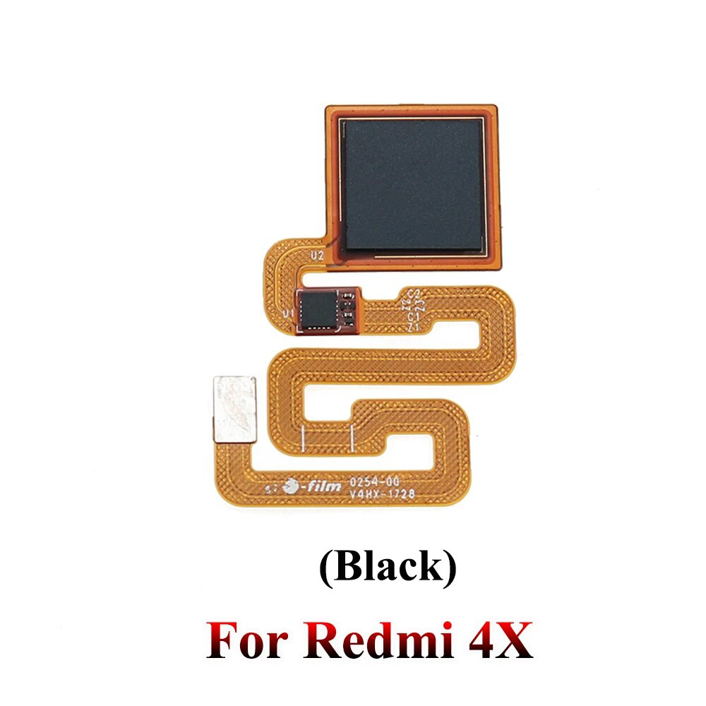 Picture of Xiaomi Redmi 4X Fingerprint Scanner Flex Cable Touch Sensor ID Home Button Fingerprint Button Key