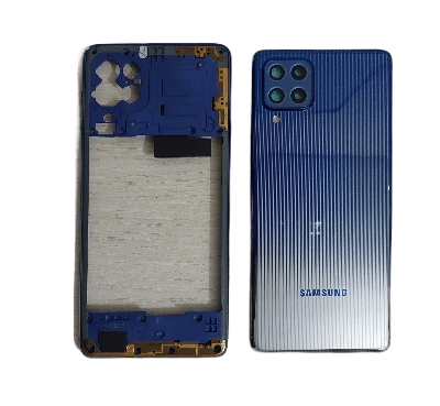 Picture of Samsung Galaxy M62/ Samsung Galaxy F62 Middle Bezel Housing Frame and Back Panel Without Front LCD Frame Panel