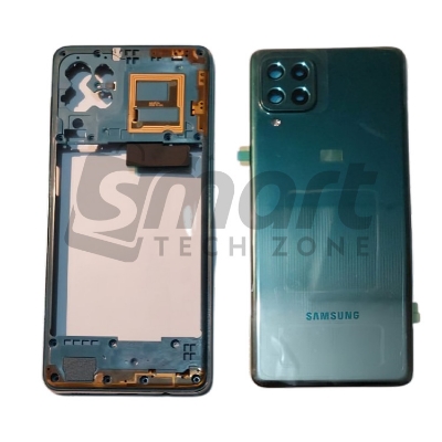 Picture of Samsung Galaxy M62/ Samsung Galaxy F62 Middle Bezel Housing Frame and Back Panel Without Front LCD Frame Panel