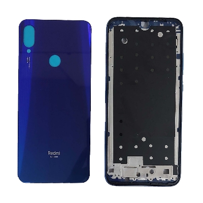 Picture of Full Body Housing for Xiaomi Redmi Note 7 7s 7 Pro-(LCD Frame Panel and Back Panel) -Without Camera Glass