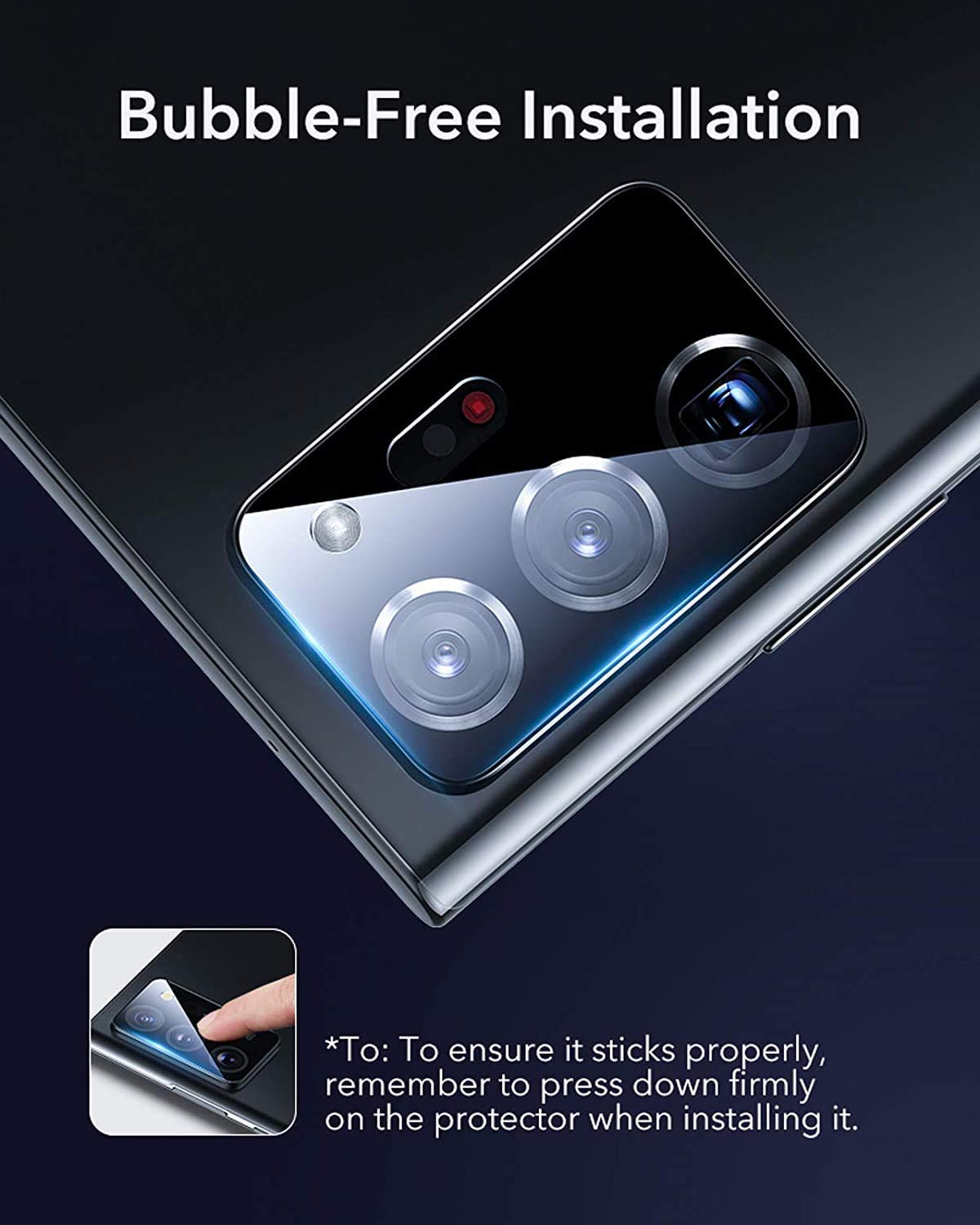 Picture of Camera Glass Lens Cover Tempered Glass Protector for OnePlus 8T