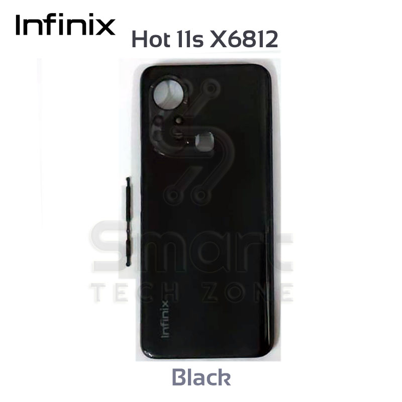 Picture of Infinix Hot 11s X6812 Back Panel with Side Buttons and Logo – All Colors Available