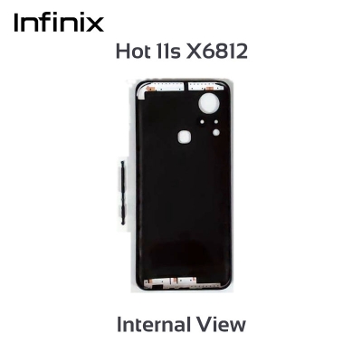 Picture of Infinix Hot 11s X6812 Back Panel with Side Buttons and Logo – All Colors Available