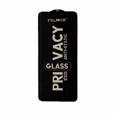 Picture of Premium Quality-MILAKE PRIVACY ESD Shield Edge to Edge Full Glue Coverage Protector for For Redmi 10C/ Redmi 12C/Xiaomi Redmi A3/Xiaomi Redmi A3 Plus/Xiaomi Poco C55/Xiaomi Poco C40