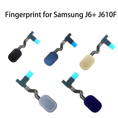 Picture of Home Menu Fingerprint Scanner Sensor for Samsung Galaxy J6 (2018) j6 + J610F SM-J600F/Ds SM-J600G/Ds Replacement Parts