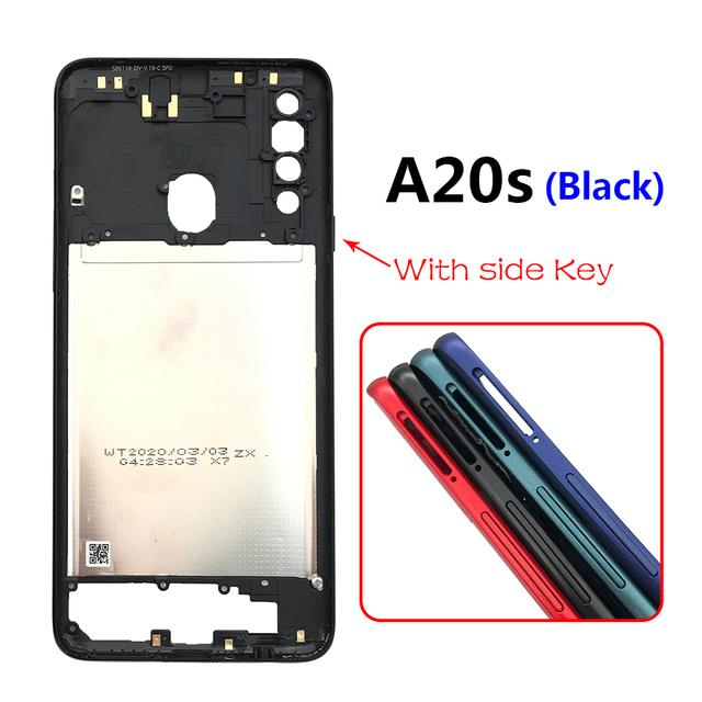 Picture of Samsung Galaxy A20s SM-A207 Middle Frame Without LCD Frame Panel and Back Panel