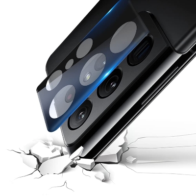 Picture of 3D Back Camera Lens Protector for Vivo V27/V27 Pro Full Coverage 360 Degree Protection Tempered Glass Bubble-Free Anti-Scratch Easy Install Ultra-Thin