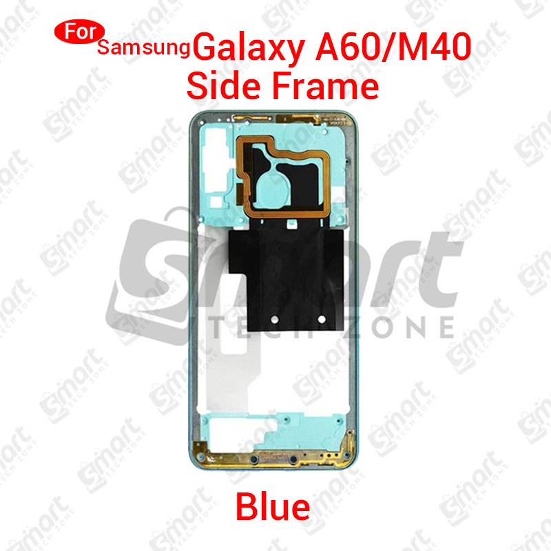 Picture of Middle Bezel Chasis Frame With Outside Key Body Housing for Samsung Galaxy M40/A60 (Not LCD Frame)