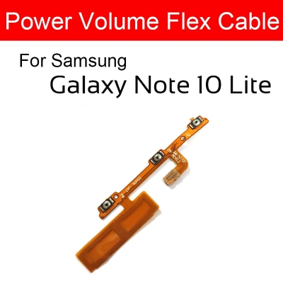 Picture of Samsung Galaxy Note 10 Lite Volume and Power On-off Button Flex Cable Ribbon Replacement Part