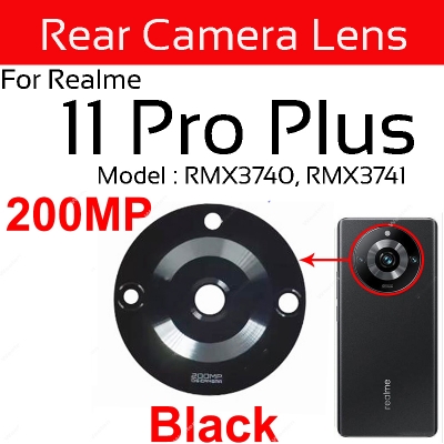 Picture of Main Camera Glass Lens for Realme 11 Pro/ Realme 11 Pro Plus (Not Camera Glass Protector)