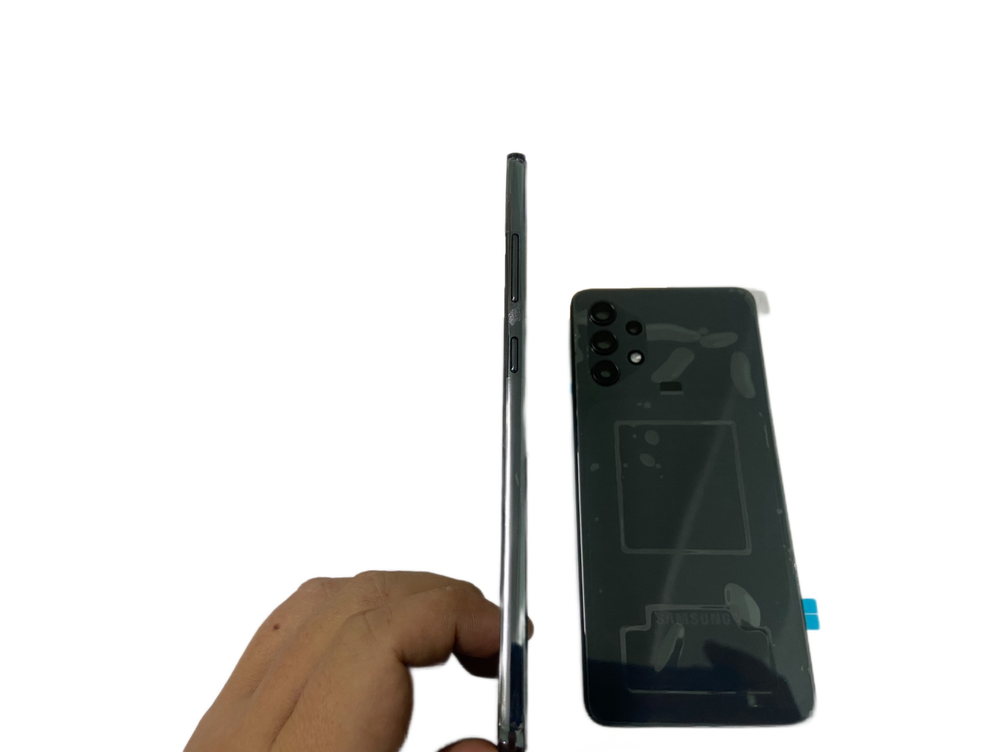 Picture of Samsung Galaxy A32 4G SM-A325  Middle Bezel Housing Frame and Back Panel Without Front LCD Frame Panel