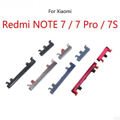 Picture of 10 Pcs/ 5 Pcs/ Lot Power Volume Button Out Side Key For Xiaomi Redmi Note 7 7s 7 Pro External Volume Button + Power ON OFF
