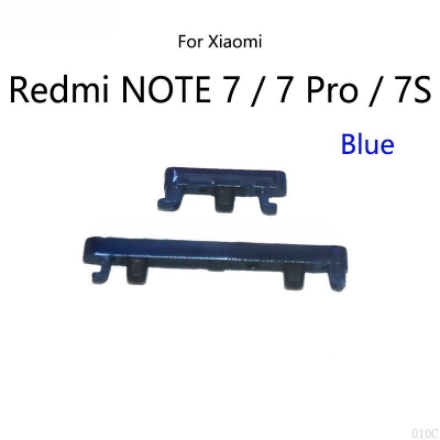 Picture of 10 Pcs/ 5 Pcs/ Lot Power Volume Button Out Side Key For Xiaomi Redmi Note 7 7s 7 Pro External Volume Button + Power ON OFF