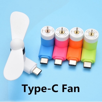 Picture of Mini Portable USB OTG Mobile Fan ( (Mini Cooling Fan) For Android OTG Type-C Phone OTG Fan