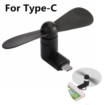 Picture of Mini Portable USB OTG Mobile Fan ( (Mini Cooling Fan) For Android OTG Type-C Phone OTG Fan