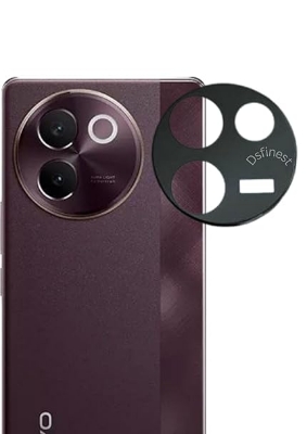 Picture of 3D Camera Glass Lens Cover Tempered Glass Protector for Vivo V30 V30 Pro V40 V40 Pro | Full Camera Coverage I 3D Lens Shield I Oil Resistant