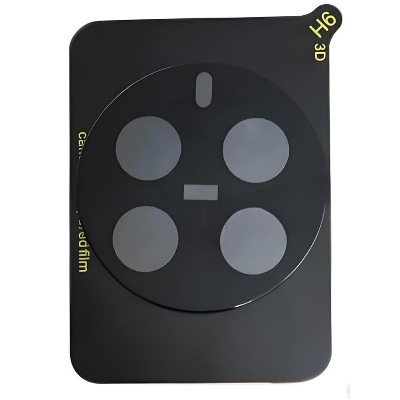 Picture of 3D Camera Glass Lens Cover Tempered Glass Protector for Realme 12 Pro, 12 Pro Plus, Scratch Resistant, Crystal Clear, Bubble-Free Installation