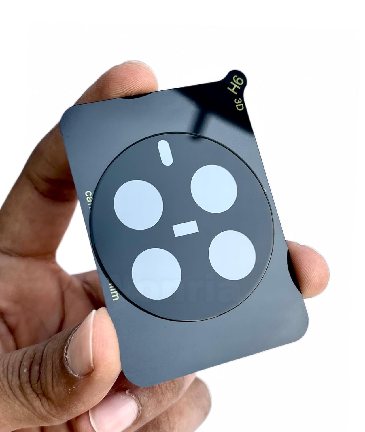 Picture of 3D Camera Glass Lens Cover Tempered Glass Protector for Realme 12 Pro, 12 Pro Plus, Scratch Resistant, Crystal Clear, Bubble-Free Installation