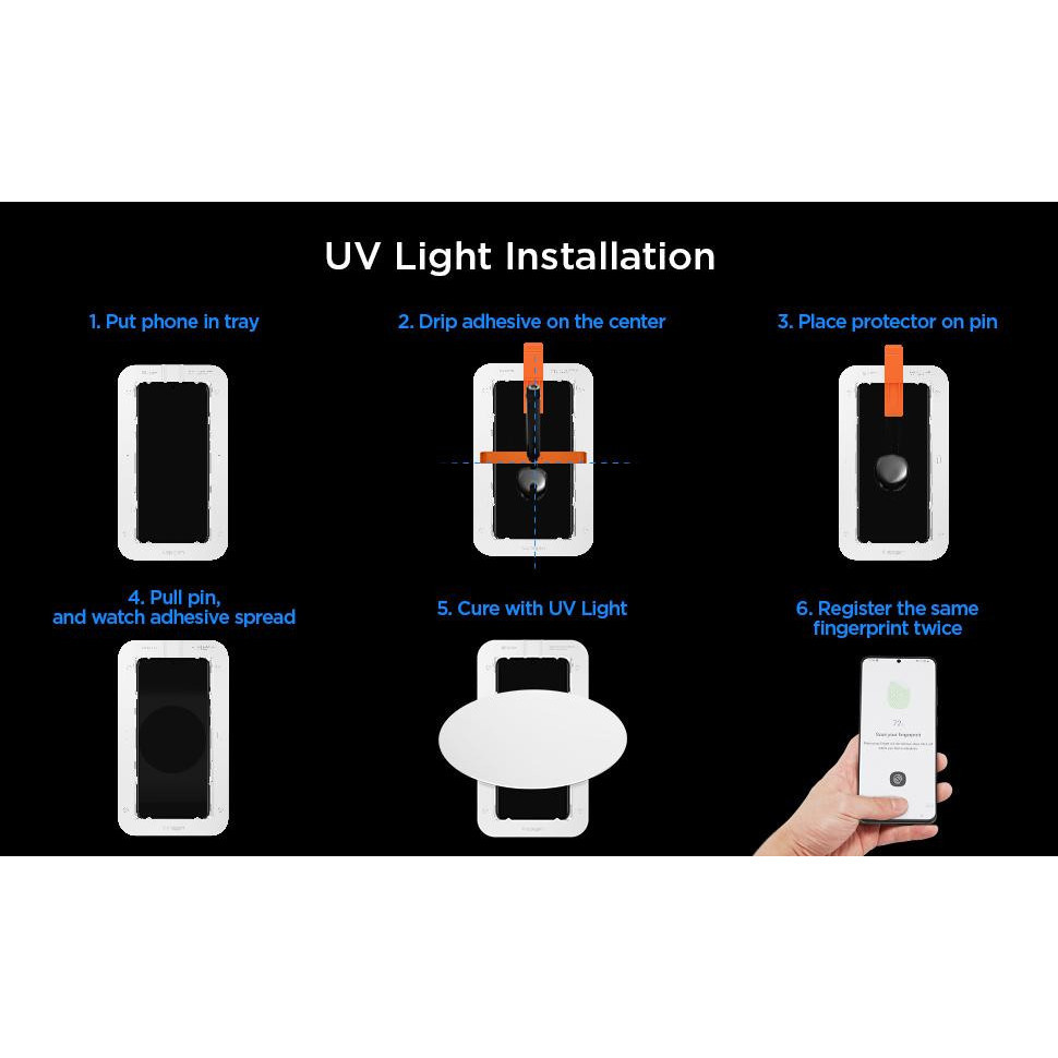 Picture of MOSSILY UV Curved Screen Tempered Glass Film Protector for Samsung Galaxy S21 Ultra/ S22 Ultra/ S23 Ultra