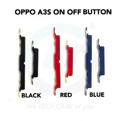 Picture of Power Volume Button Out Side Key For Oppo A3s/ A5 (AX5) (Not A5 2020)/A5s External Volume Button + Power ON OFF