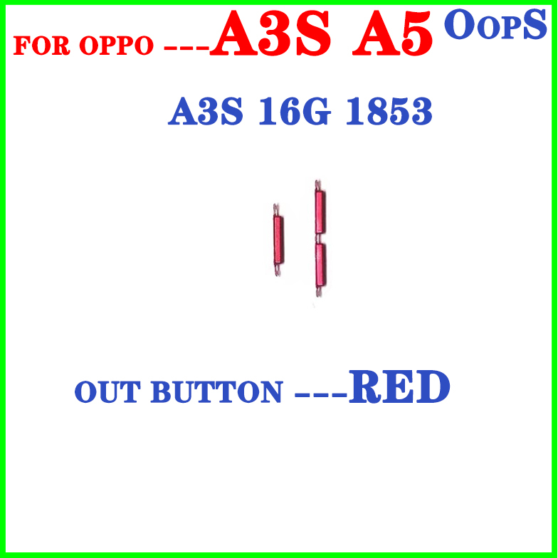 Picture of Power Volume Button Out Side Key For Oppo A3s/ A5 (AX5) (Not A5 2020)/A5s External Volume Button + Power ON OFF