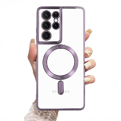 Picture of Samsung Galaxy S21 Ultra Magsafe  Cover and Camera Protection Case with Wireless Charging Support