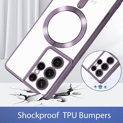 Picture of Samsung Galaxy S21 Ultra Magsafe  Cover and Camera Protection Case with Wireless Charging Support