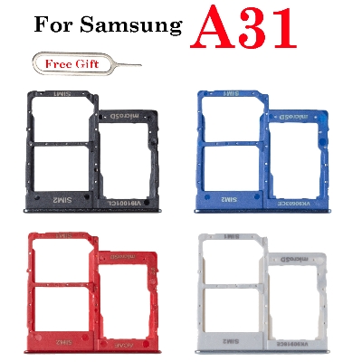 Picture of Samsung Galaxy A31 SM-A315 Dual SIM Tray Replacement Slot Holder with Opening Needle (Sim Ejector)
